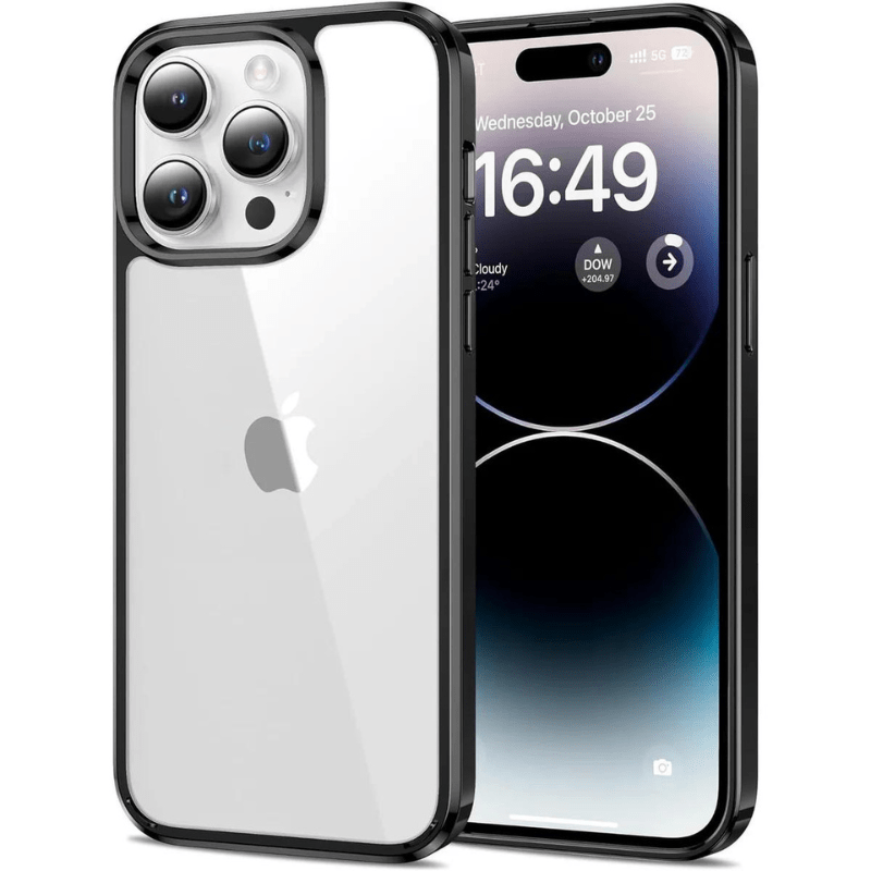 Coque pare-chocs Impact Chrome conçue pour iPhone 16, 16 Plus, 16 Pro, 16 Pro Max, pare-chocs élégant, défense ultime, bouclier léger, protection contre les chutes
