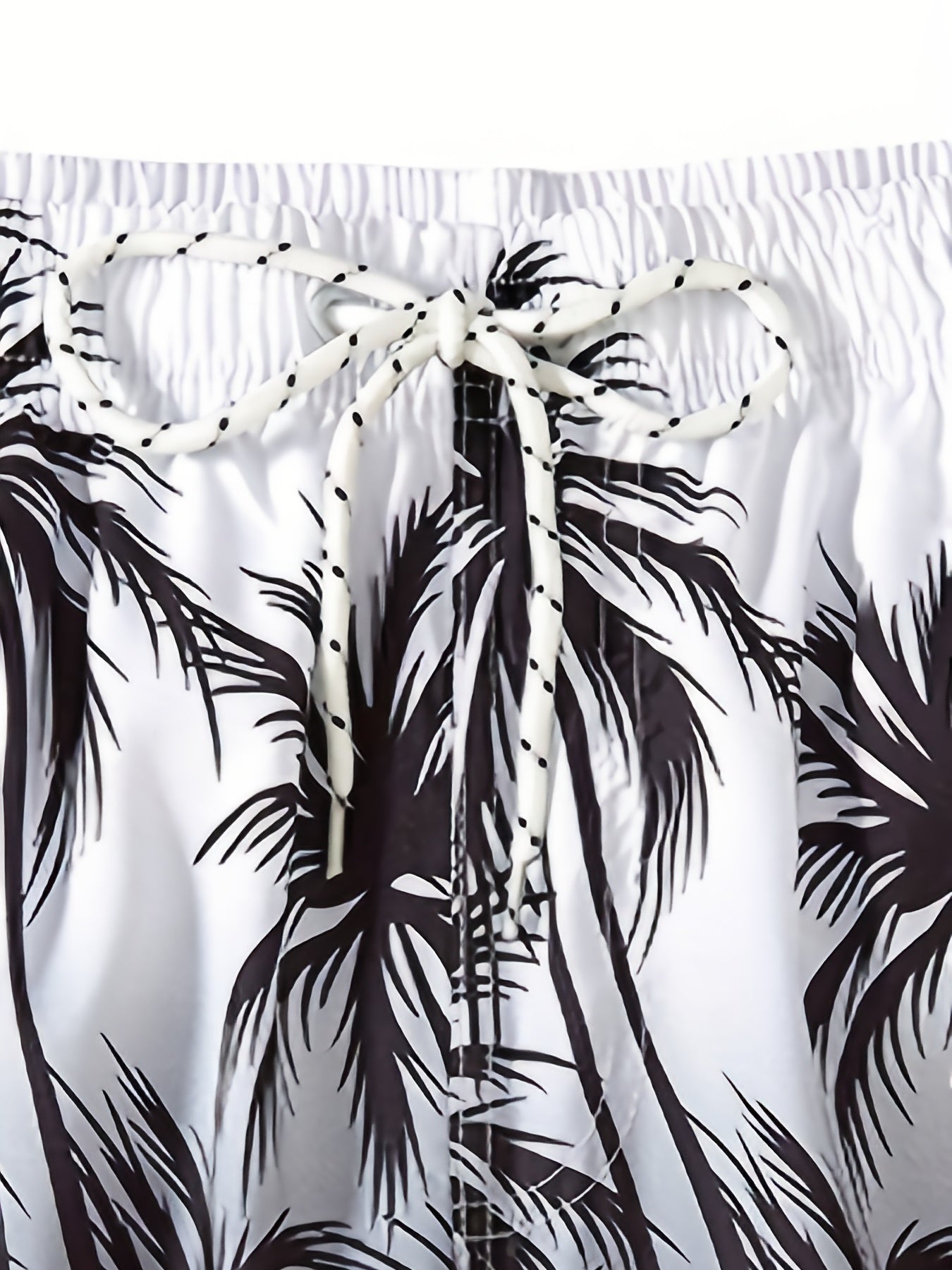 Maillot de bain imprimé cocotier pour homme, séchage rapide, cordon de serrage, pour la plage, l'été, la piscine