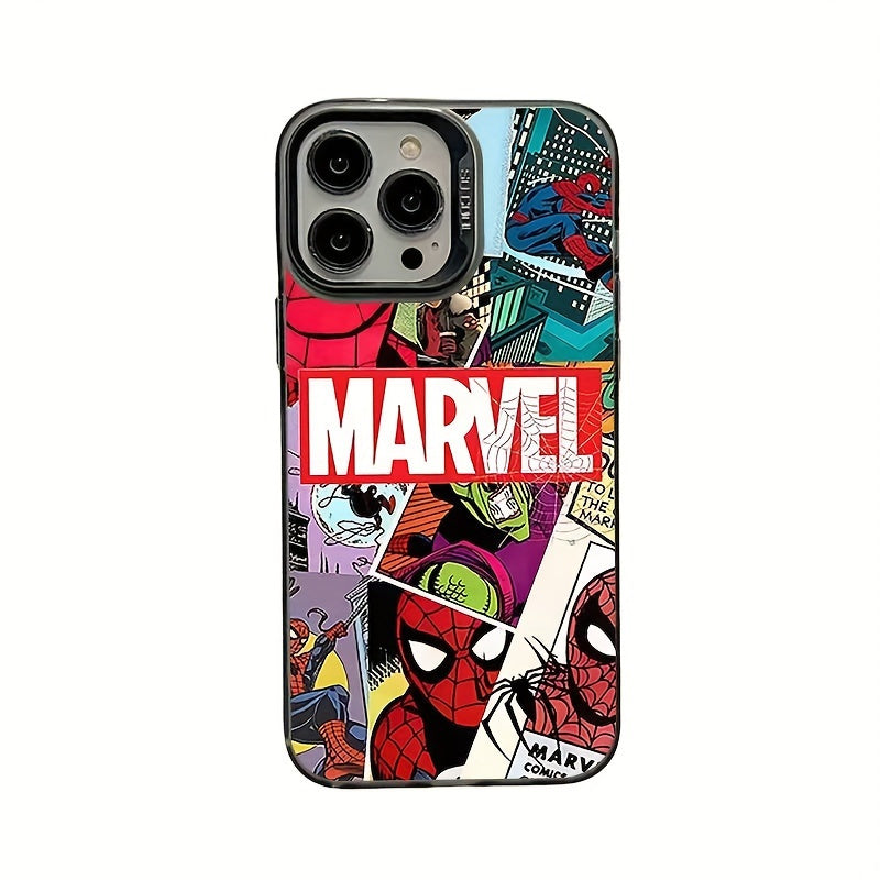 1 coque de luxe Spider-Man pour smartphone - Protection intégrale de haute qualité et absorption des chocs ultra-fine pour iPhone 12, 13 Pro Max/Plus/Pro. Cadeau idéal pour Pâques, un anniversaire ou la Saint-Valentin.