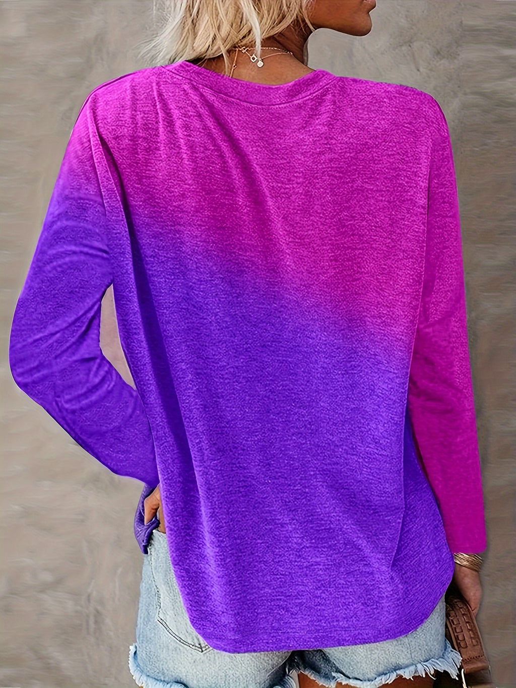 Sweat-shirt ras du cou à imprimé libellule, sweat-shirt décontracté à manches longues pour le printemps et l'automne, vêtements pour femmes