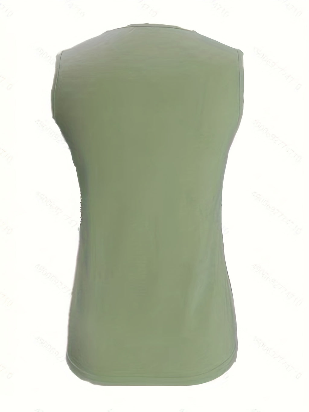 Débardeur ras du cou uni, débardeur d'été décontracté sans manches, vêtements pour femmes