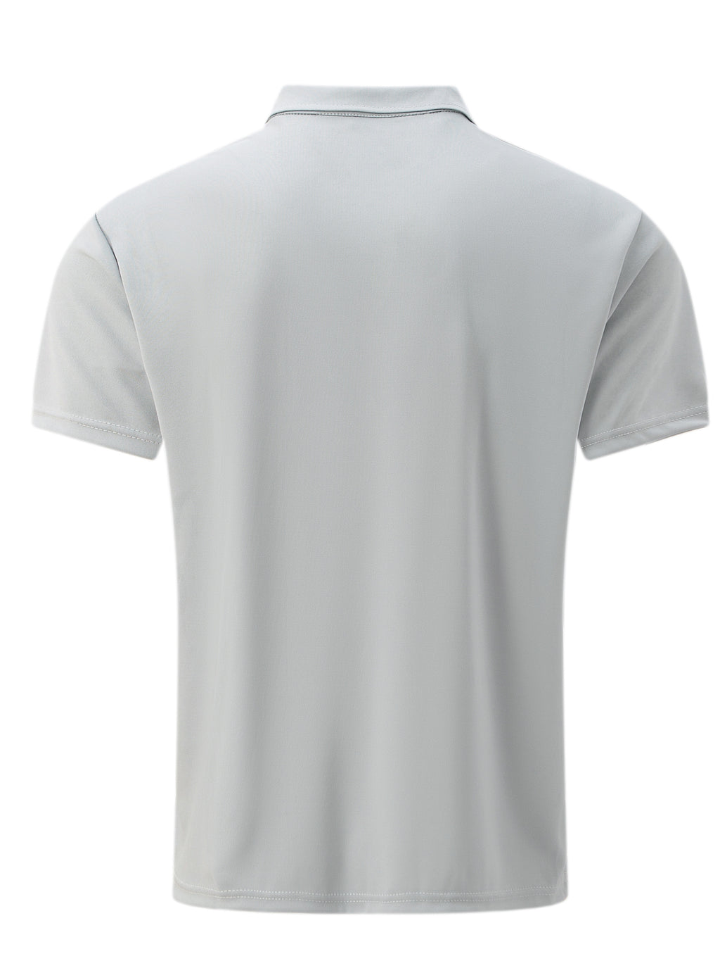 Polo de golf respirant, coupe standard, avec poche zippée sur la poitrine, col en V, manches courtes, pour l'été, vêtements pour hommes