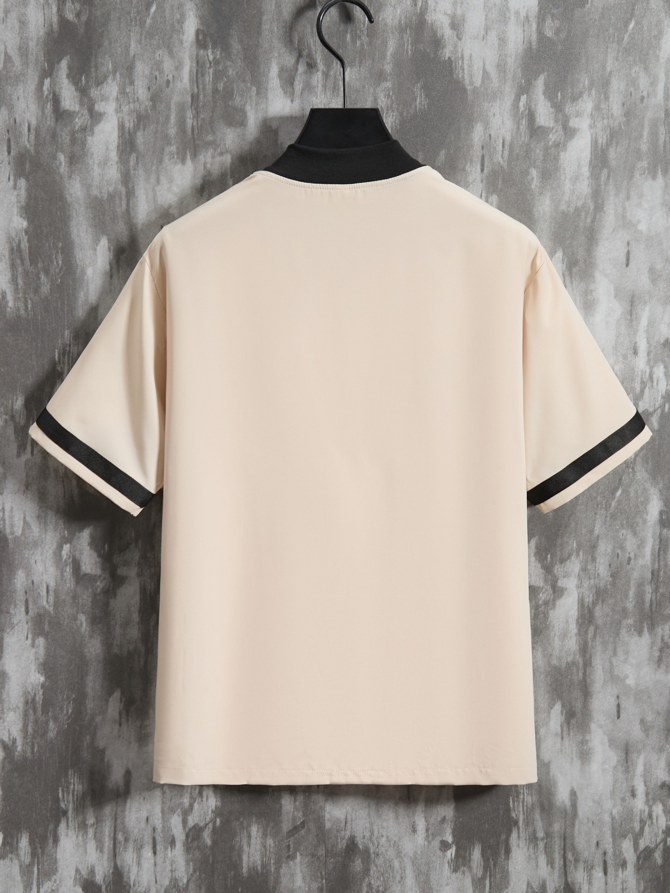 Ensemble 2 pièces tendance pour homme, imprimé lettres, maillot de baseball décontracté à manches courtes et short à cordon pour l'été, vêtements pour homme, entraînement de vacances