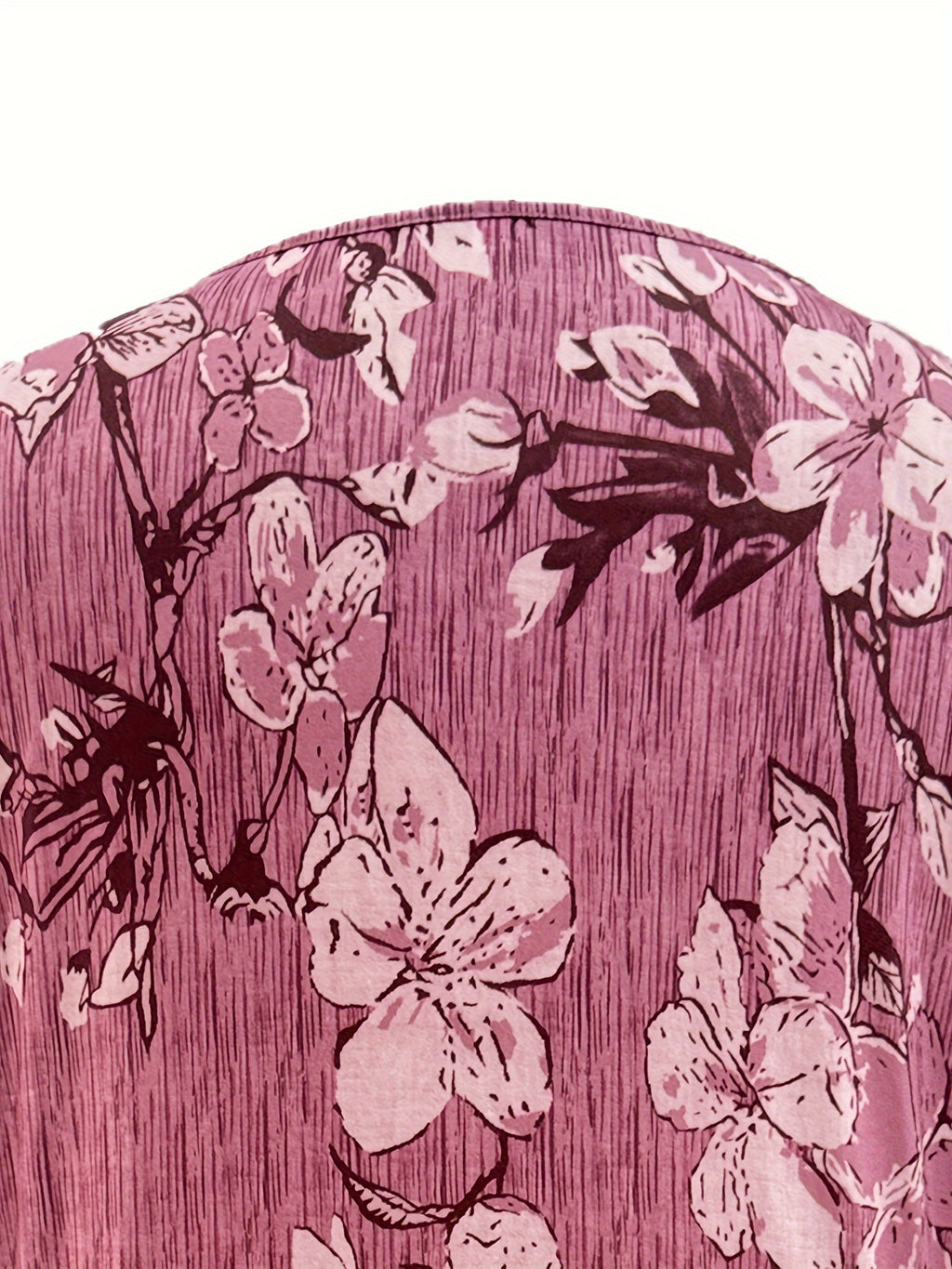 T-shirt boutonné à imprimé floral, t-shirt d'été décontracté à manches courtes, vêtements pour femmes