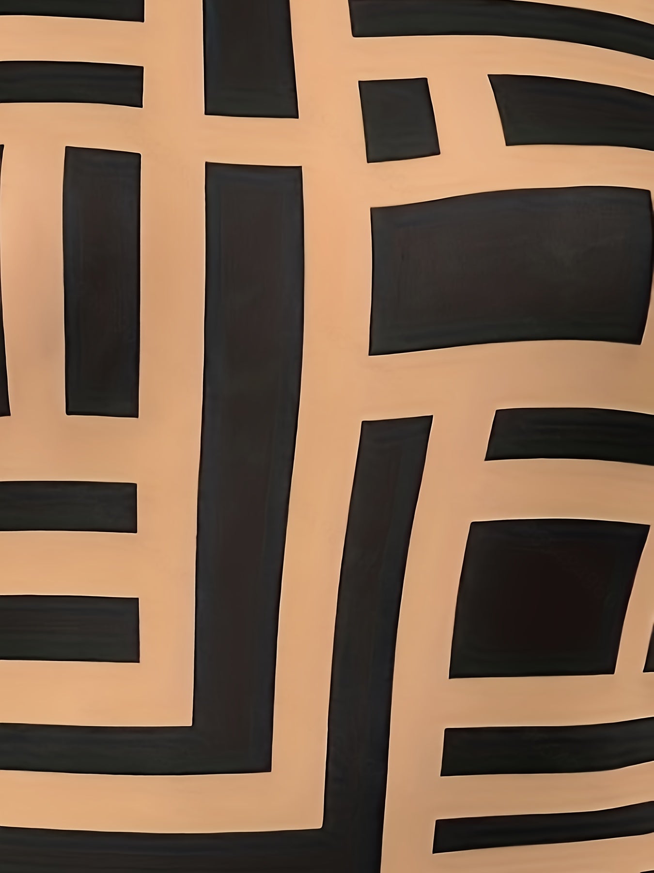 Débardeur imprimé all-over, haut décontracté sans manches à col montant pour l'été, vêtements pour femmes