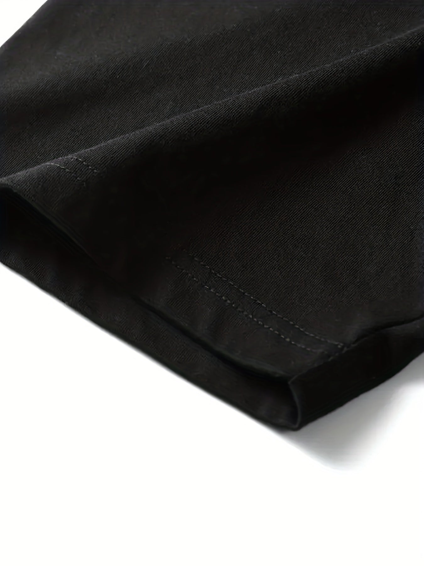 Ensemble 2 pièces tendance pour homme, motif grand sourire, t-shirt ras du cou à manches courtes et short à cordon de serrage, idéal pour l'été, idéal pour les vacances et l'entraînement.