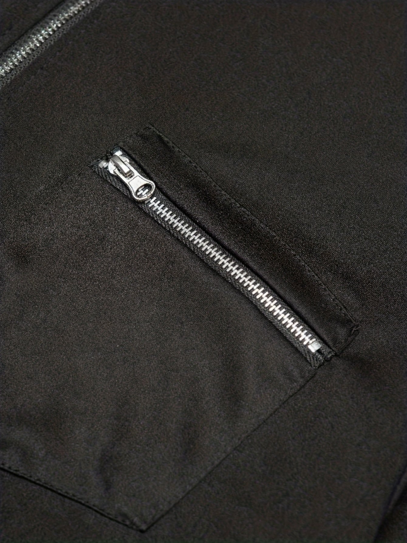 Polo de golf respirant, coupe standard, avec poche zippée sur la poitrine, col en V, manches courtes, pour l'été, vêtements pour hommes