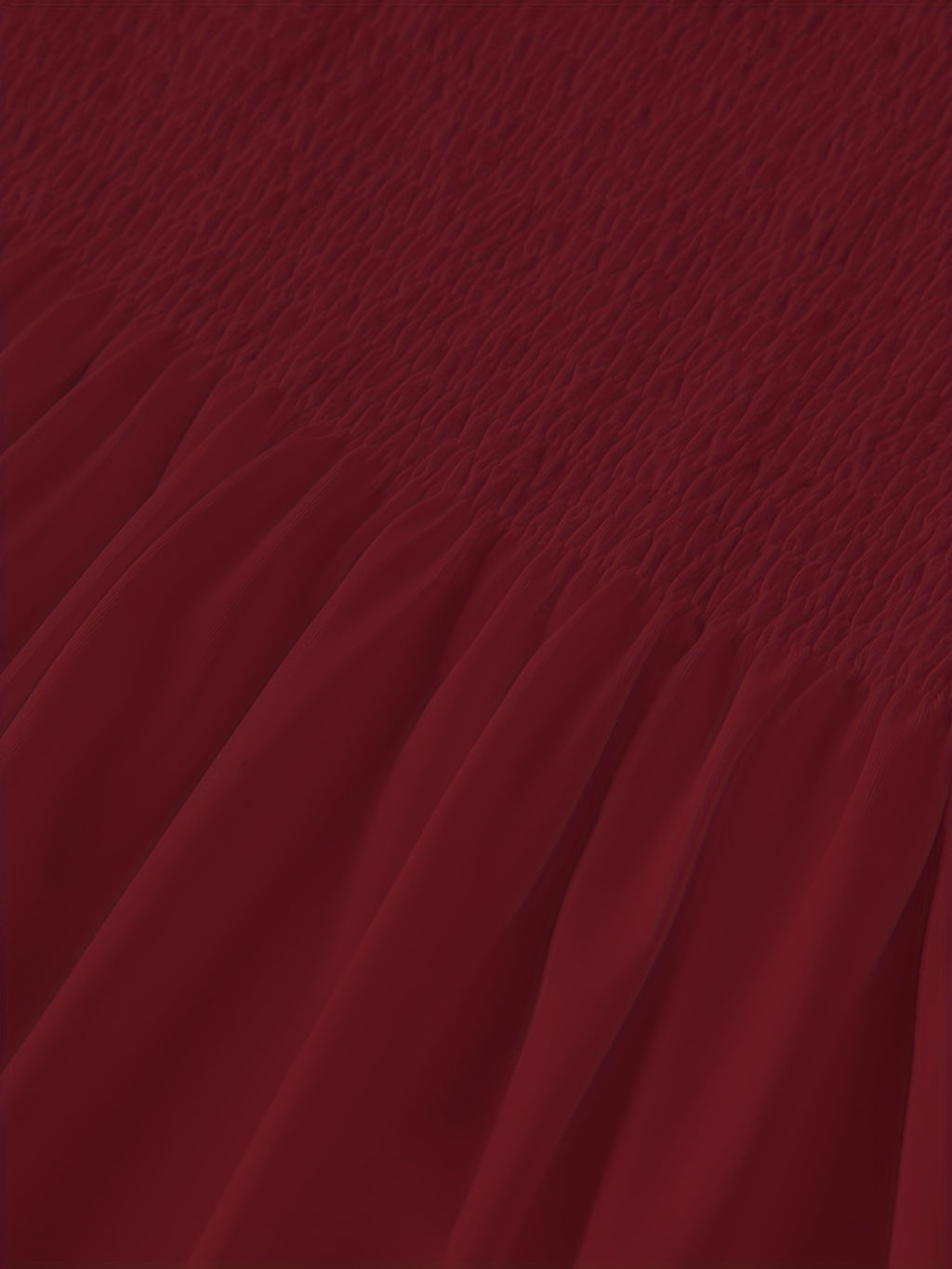 Haut tube à volants froncés, haut bandeau sans bretelles décontracté pour l'été, vêtements pour femmes, mariage, vacances