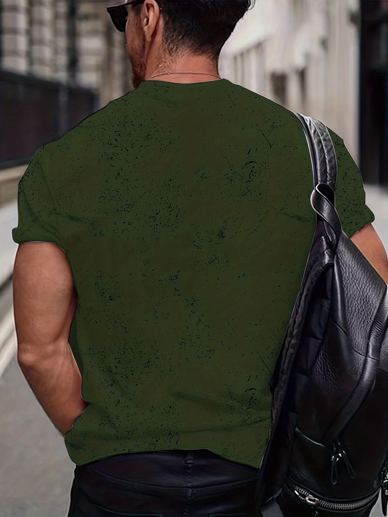 T-shirt homme à imprimé chauve-souris, confortable, imprimé 3D, légèrement extensible, col ras du cou, manches courtes, pour l'été et l'extérieur, vêtements pour hommes, cadeaux pour la fête des pères 2023 pour Halloween