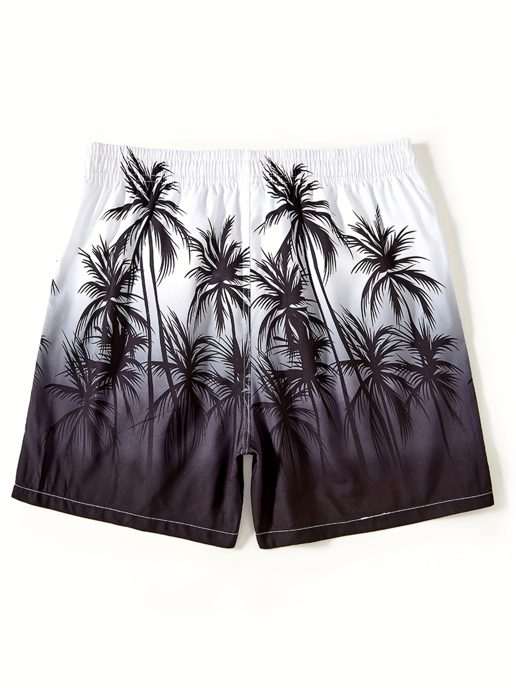 Maillot de bain imprimé cocotier pour homme, séchage rapide, cordon de serrage, pour la plage, l'été, la piscine