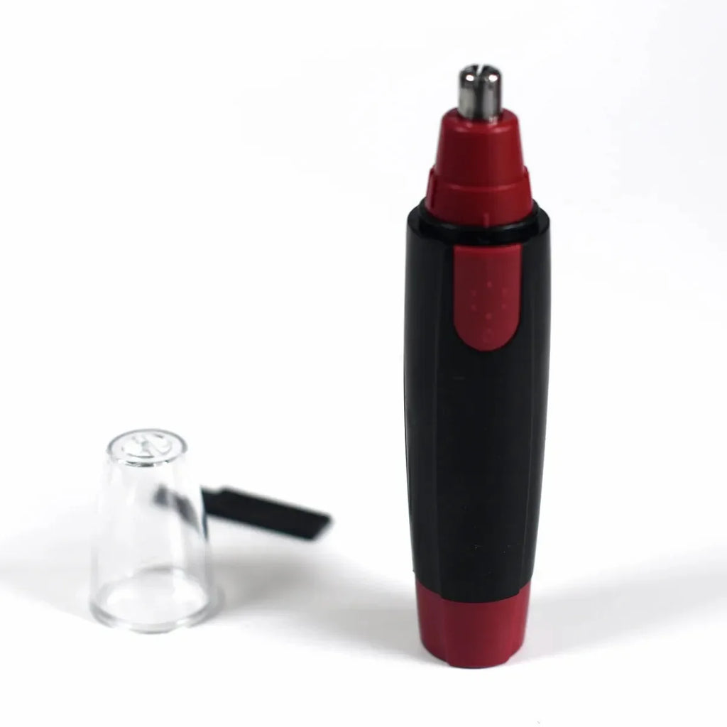 Tondeuse nez et oreilles sans fil pour un toilettage indolore du visage et des sourcils, nettoyage du nez et des oreilles. Rasoir tondeuse