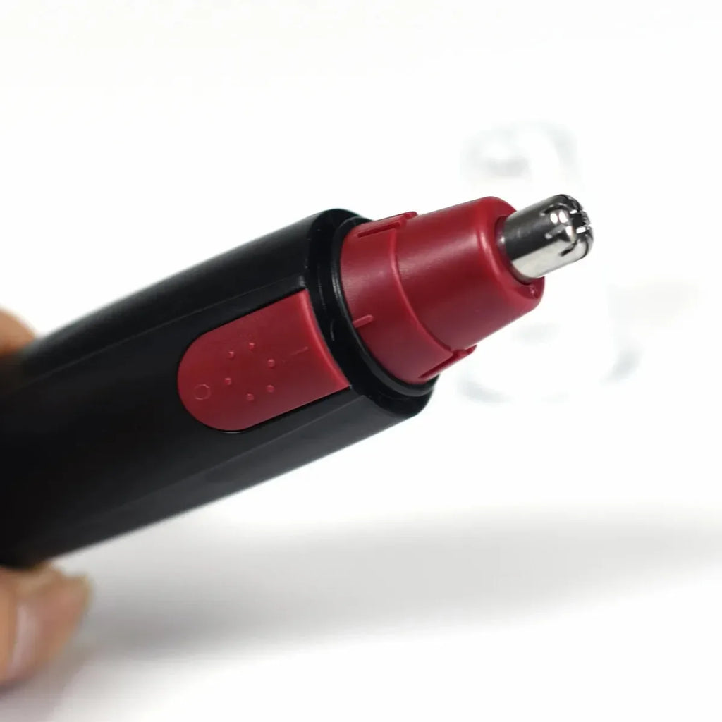 Tondeuse nez et oreilles sans fil pour un toilettage indolore du visage et des sourcils, nettoyage du nez et des oreilles. Rasoir tondeuse