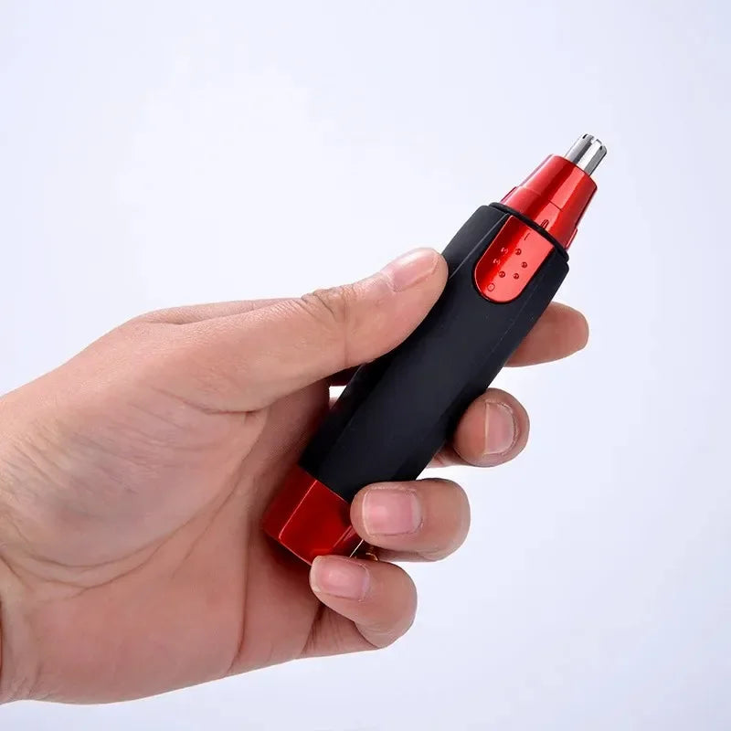Tondeuse nez et oreilles sans fil pour un toilettage indolore du visage et des sourcils, nettoyage du nez et des oreilles. Rasoir tondeuse