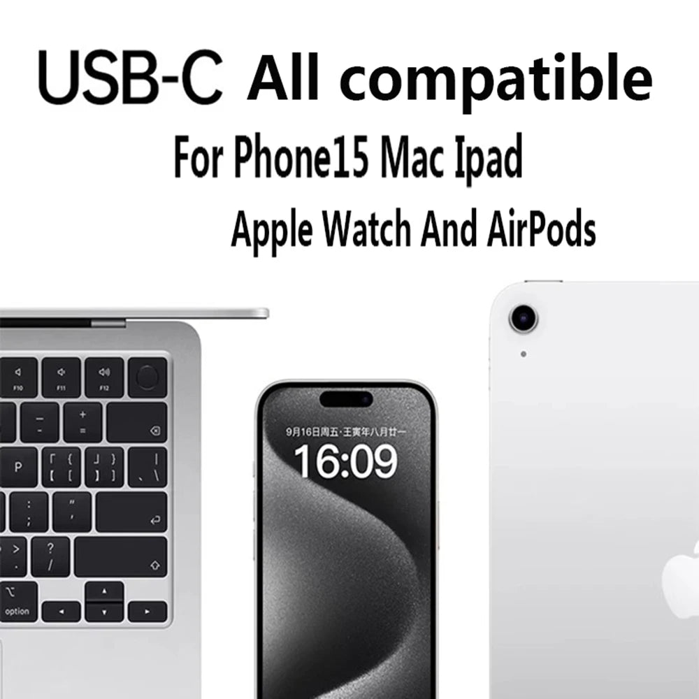 Câble de données USB C vers Type C pour téléphone portable, charge rapide PD 60 W, câble de chargeur tressé pour iPhone 15, Android, Samsung (1 pièce, 2 pièces, 3 pièces)