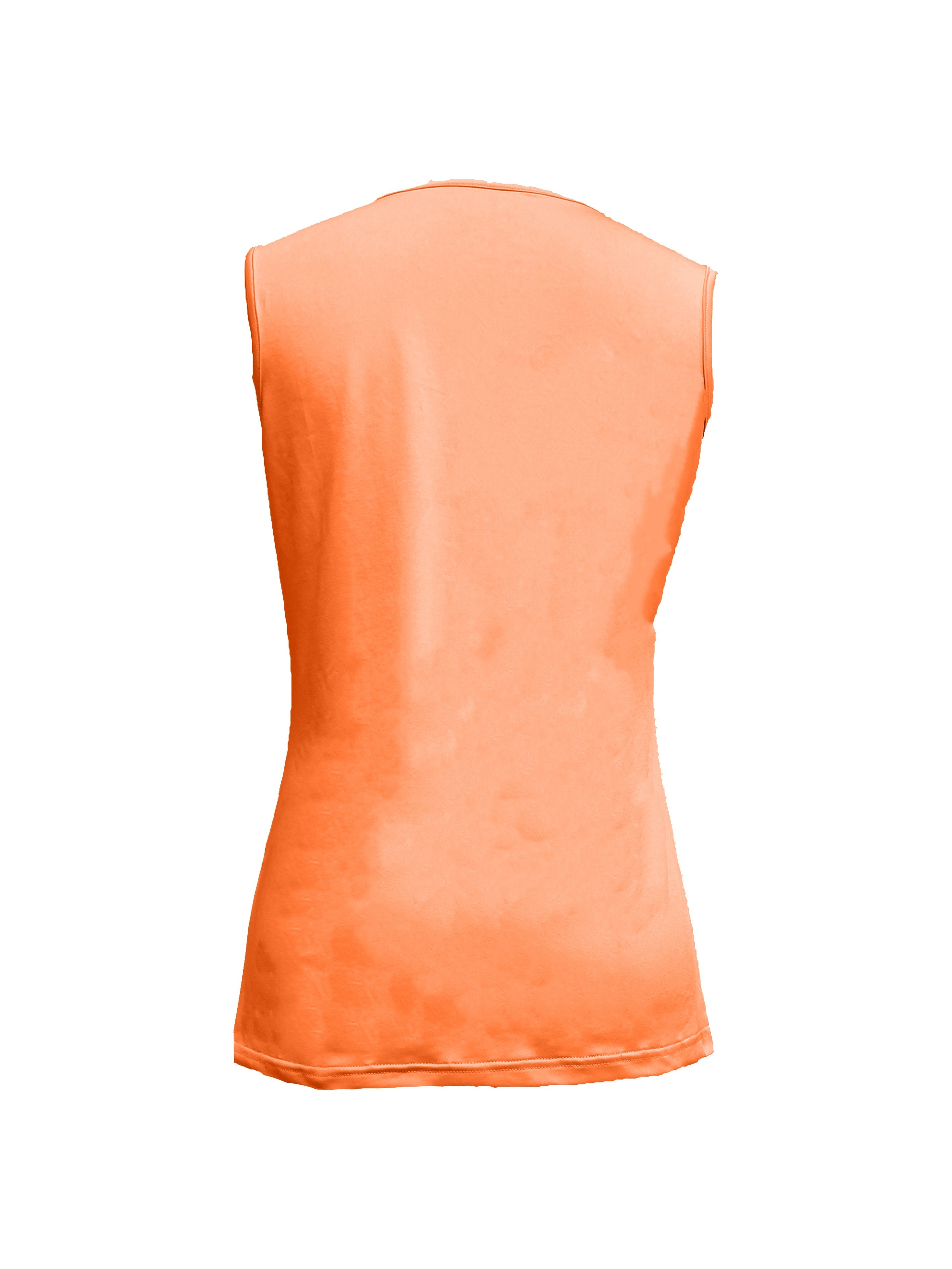 Débardeur uni à anneaux, haut décontracté sans manches à col ras du cou pour l'été, vêtements pour femmes