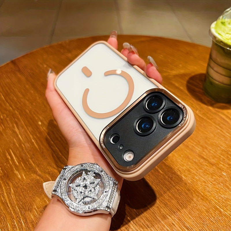 Coque magnétique transparente pour iPhone 17/17 Pro Max, 16 PM, protection ultra-transparente avec bords souples - Protection intégrale ultra fine, design anti-chute, compatible avec Air 17, 15, 14 et 13 (unisexe), coque antichoc.