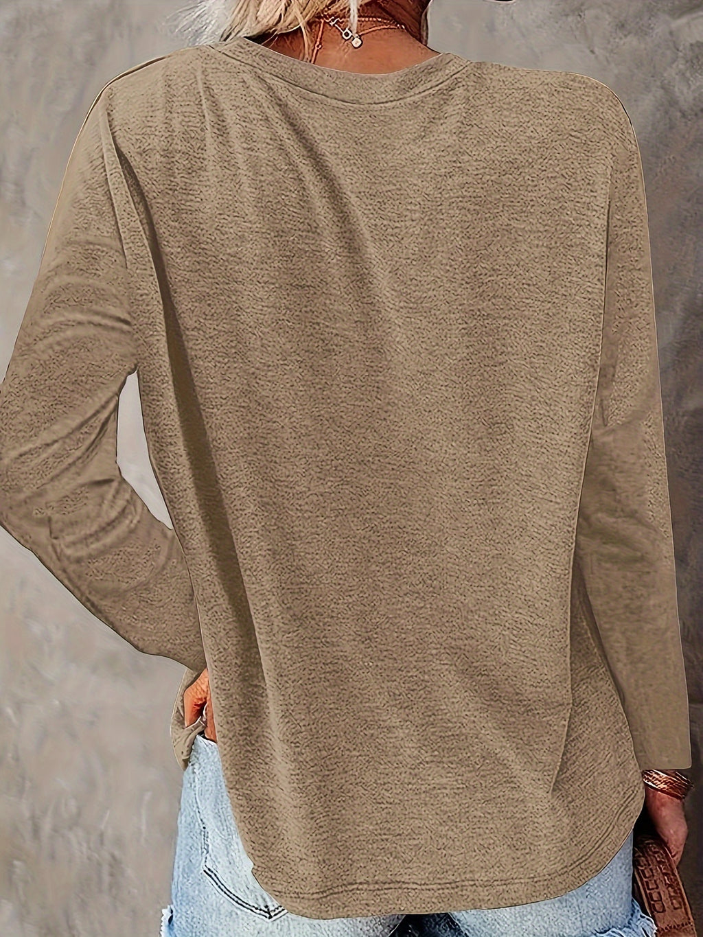 Sweat-shirt ras du cou à imprimé libellule, sweat-shirt décontracté à manches longues pour le printemps et l'automne, vêtements pour femmes