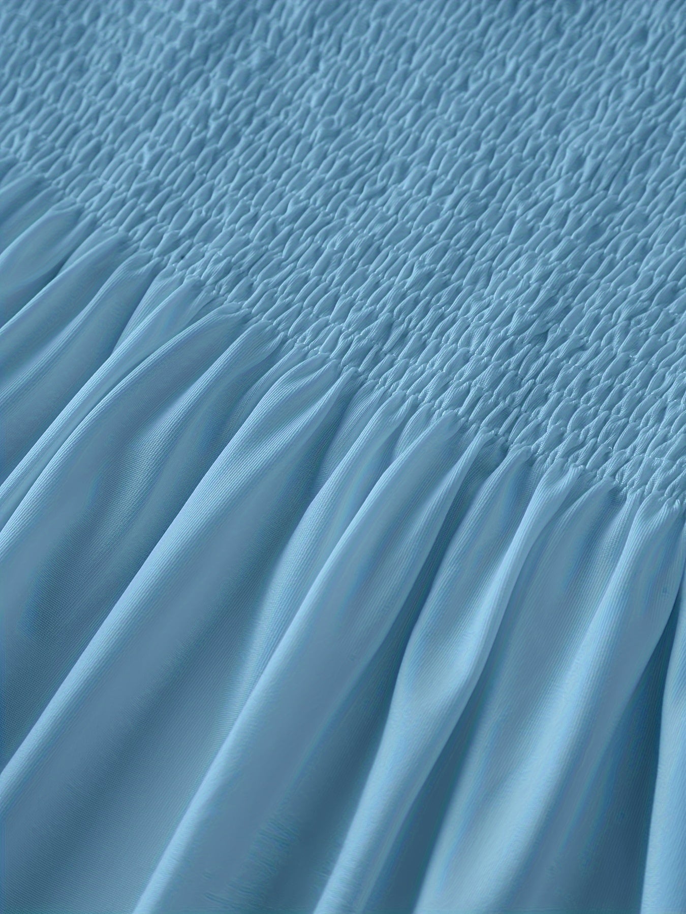 Haut tube à volants froncés, haut bandeau sans bretelles décontracté pour l'été, vêtements pour femmes, mariage, vacances