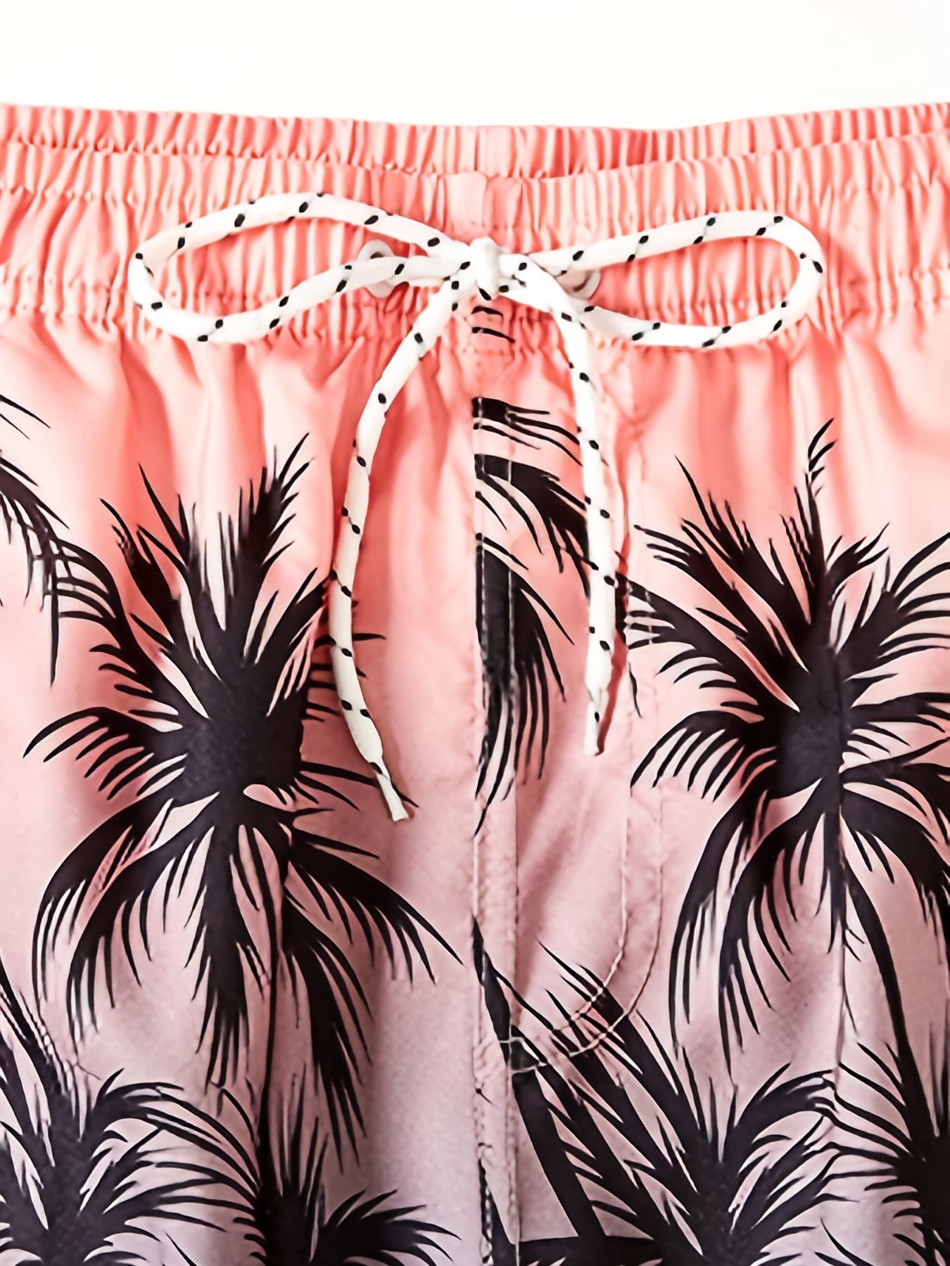 Maillot de bain imprimé cocotier pour homme, séchage rapide, cordon de serrage, pour la plage, l'été, la piscine