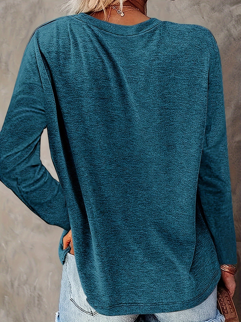 Sweat-shirt ras du cou à imprimé libellule, sweat-shirt décontracté à manches longues pour le printemps et l'automne, vêtements pour femmes