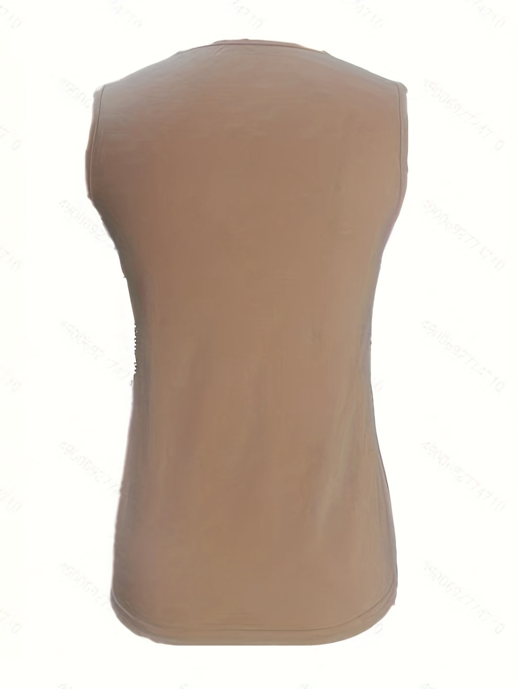 Débardeur ras du cou uni, débardeur d'été décontracté sans manches, vêtements pour femmes