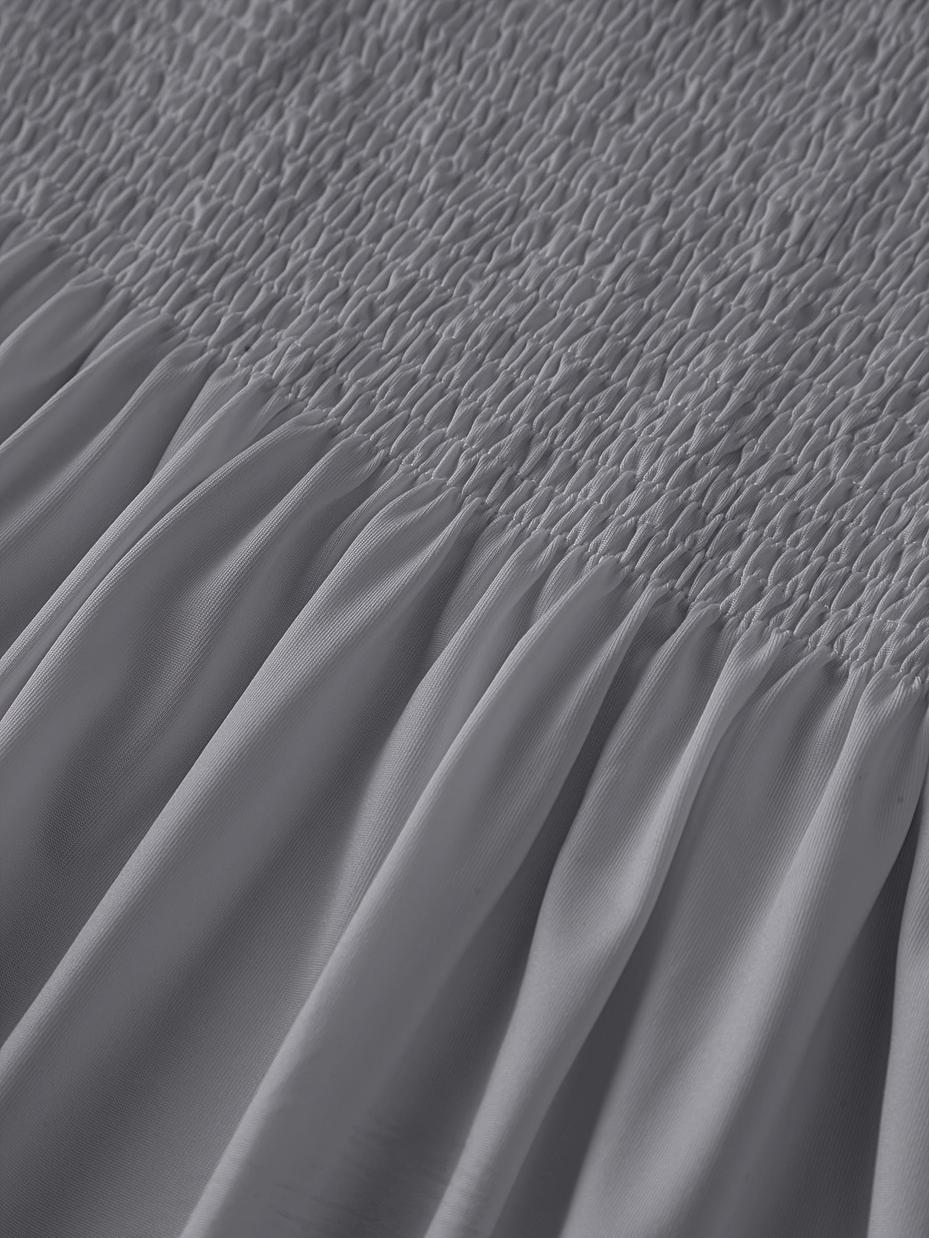 Haut tube à volants froncés, haut bandeau sans bretelles décontracté pour l'été, vêtements pour femmes, mariage, vacances