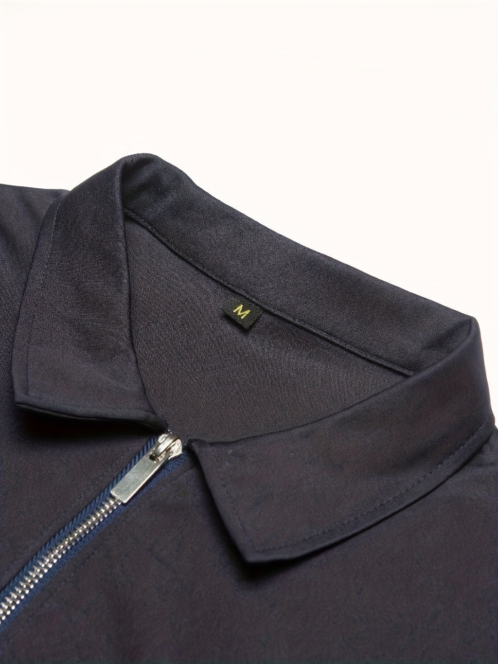 Polo de golf respirant, coupe standard, avec poche zippée sur la poitrine, col en V, manches courtes, pour l'été, vêtements pour hommes