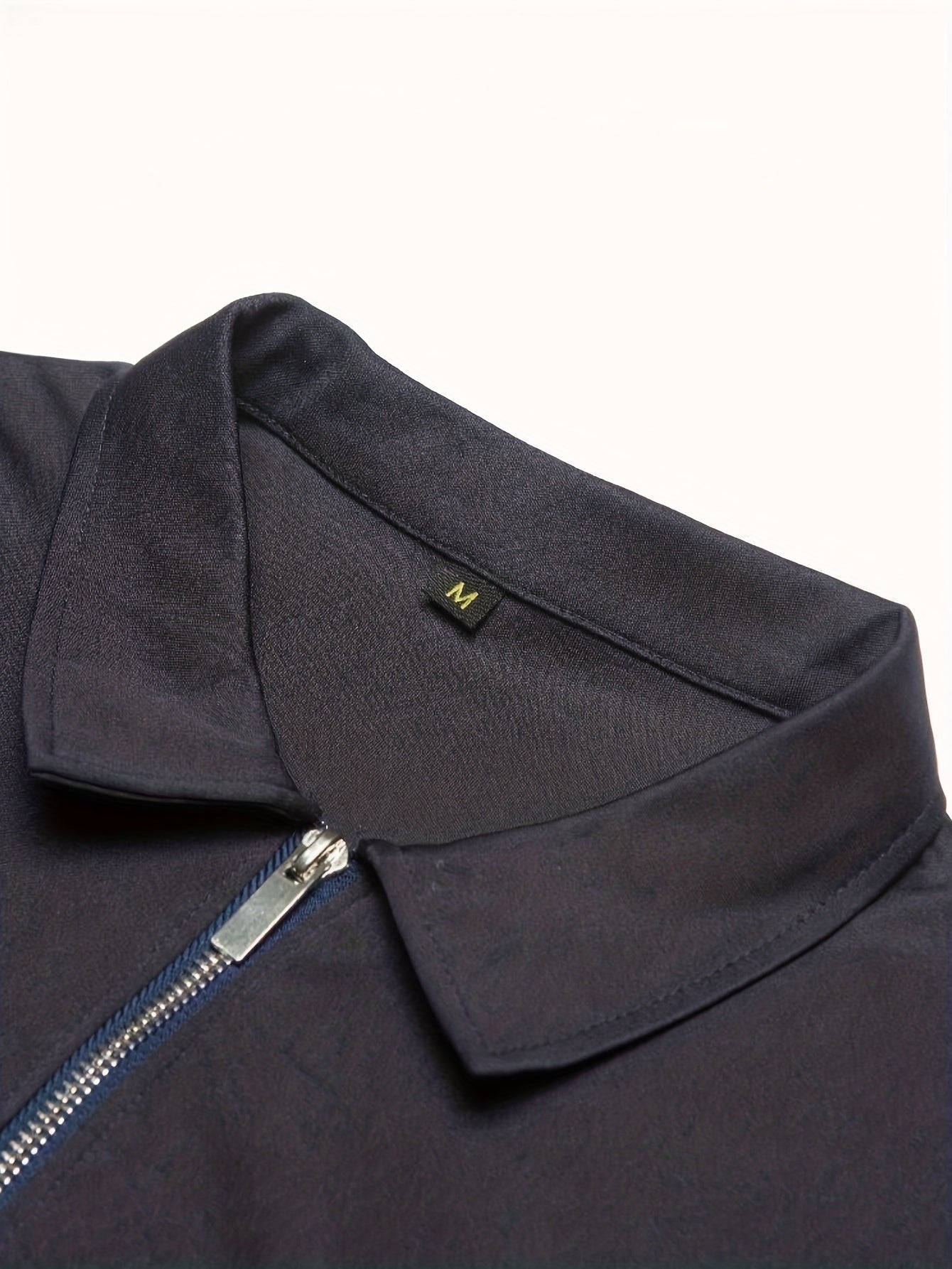 Polo de golf respirant, coupe standard, avec poche zippée sur la poitrine, col en V, manches courtes, pour l'été, vêtements pour hommes