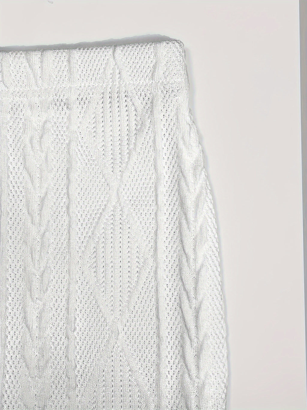 Ensemble deux pièces sexy avec jupe slim unie, haut court dos nu et jupe moulante, vêtements pour femmes