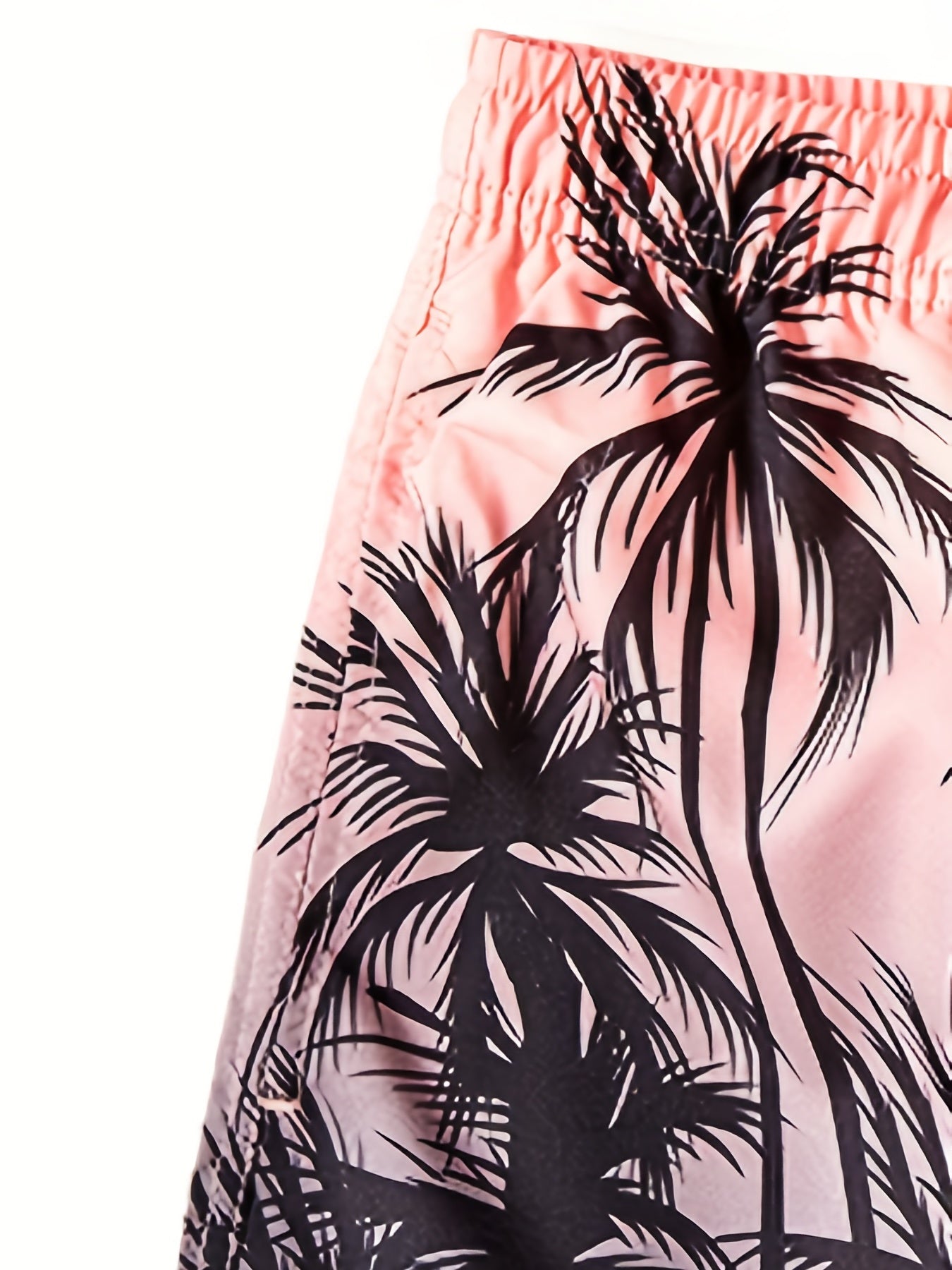 Maillot de bain imprimé cocotier pour homme, séchage rapide, cordon de serrage, pour la plage, l'été, la piscine