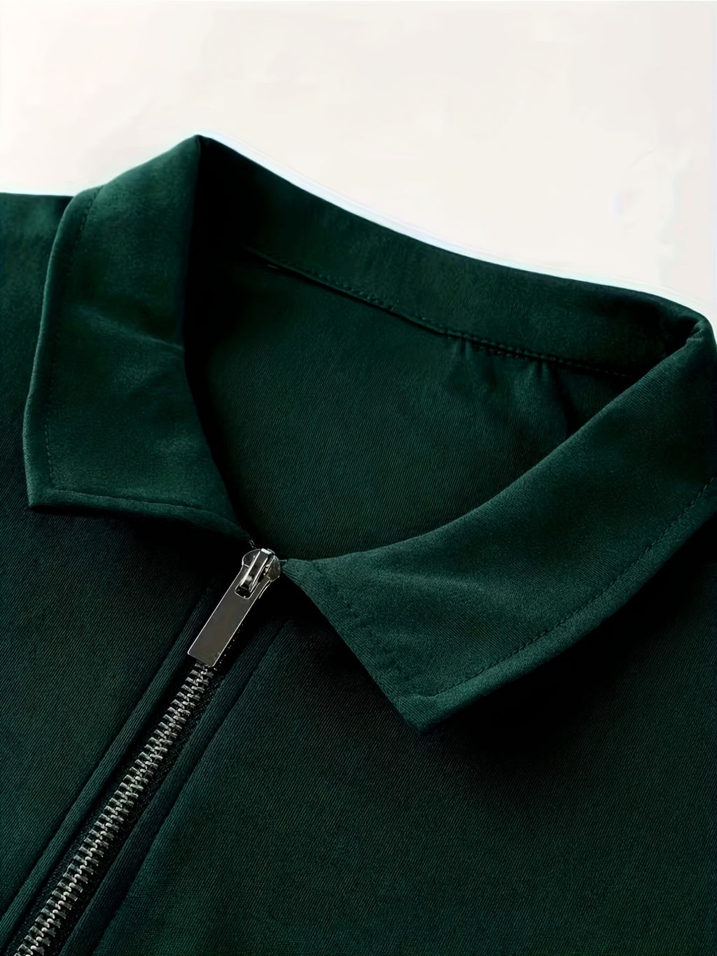 Polo de golf respirant, coupe standard, avec poche zippée sur la poitrine, col en V, manches courtes, pour l'été, vêtements pour hommes